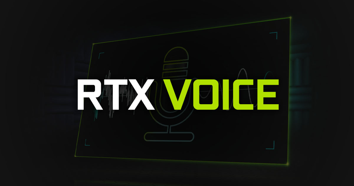 nvidia rtx voice
