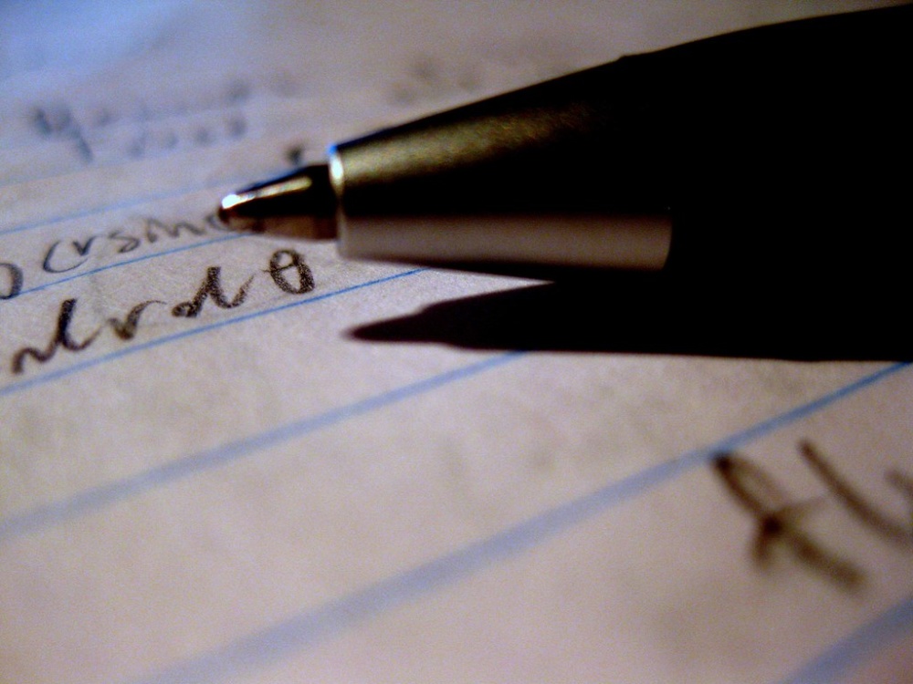 writing pen