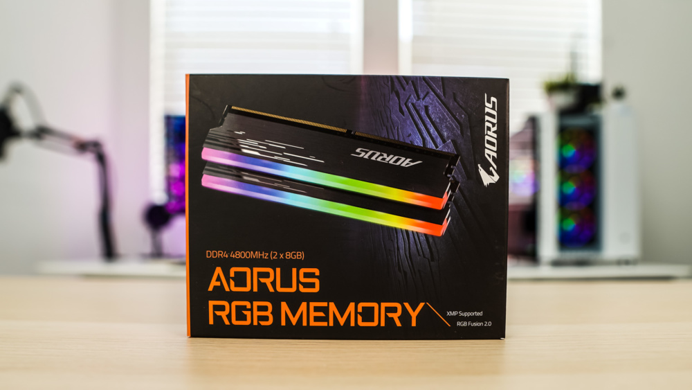 AORUS DDR4-4800 RGB 16GB Memory Kit