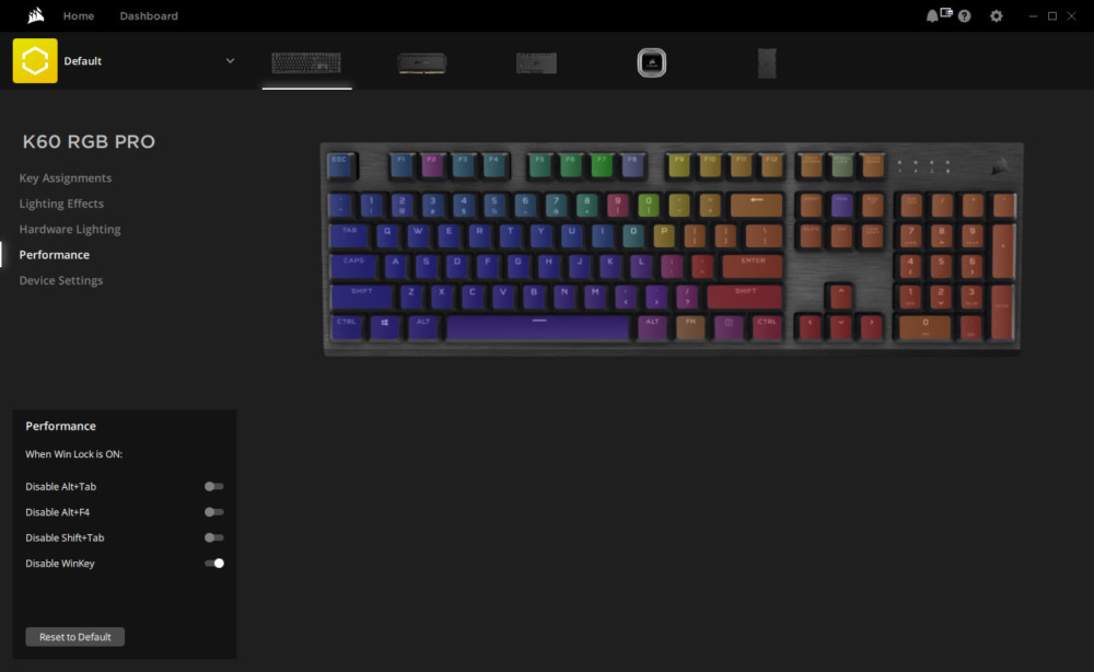 corsair k60 rgb pro ss3