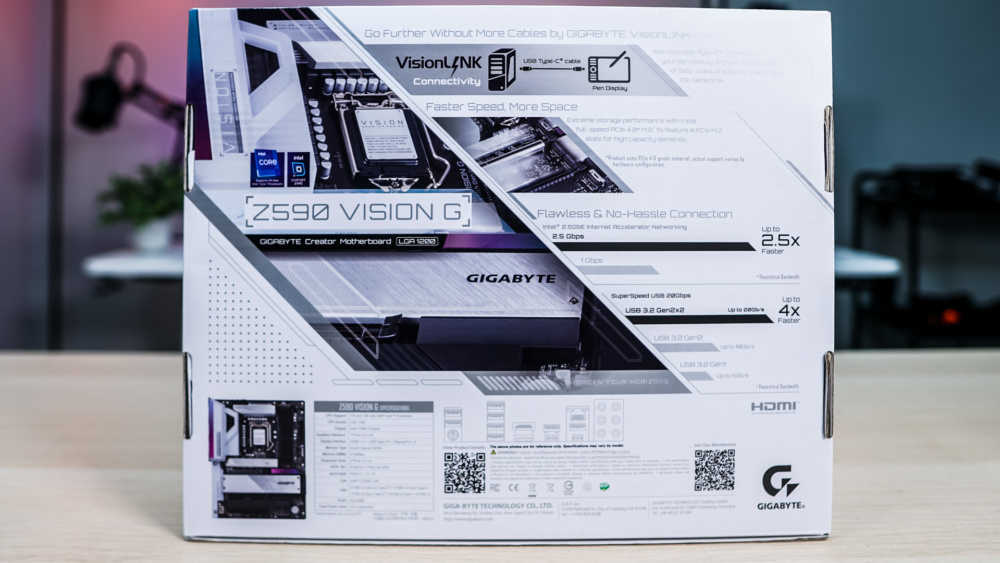 Gigabyte Z590 Vision G Motherboard