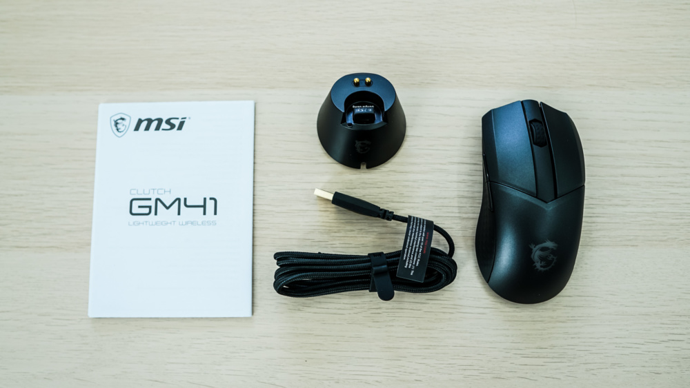MSI Clutch GM41 Lightweight Wireless Gaming Mouse