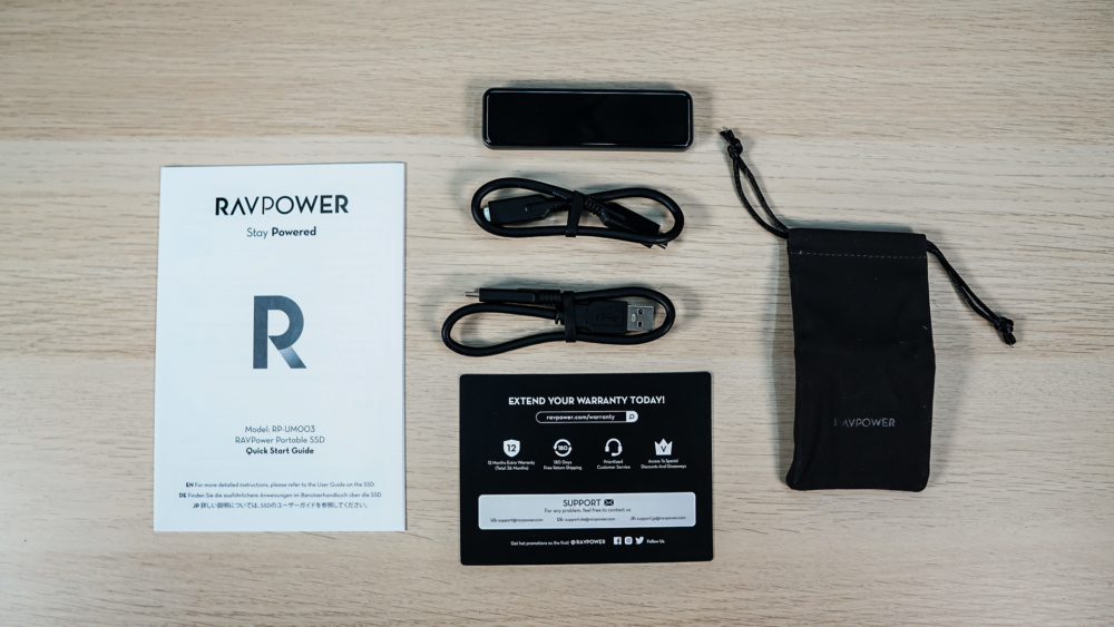 RAVPower Mini Portable Solid State Drive