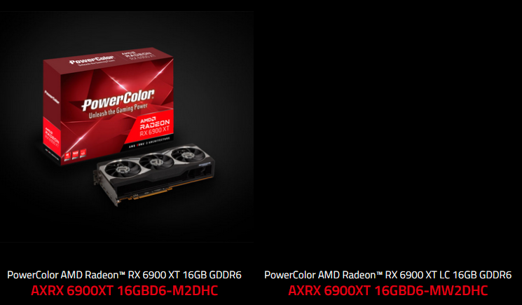 PowerColor AMD Radeon RX 6900 XT LC