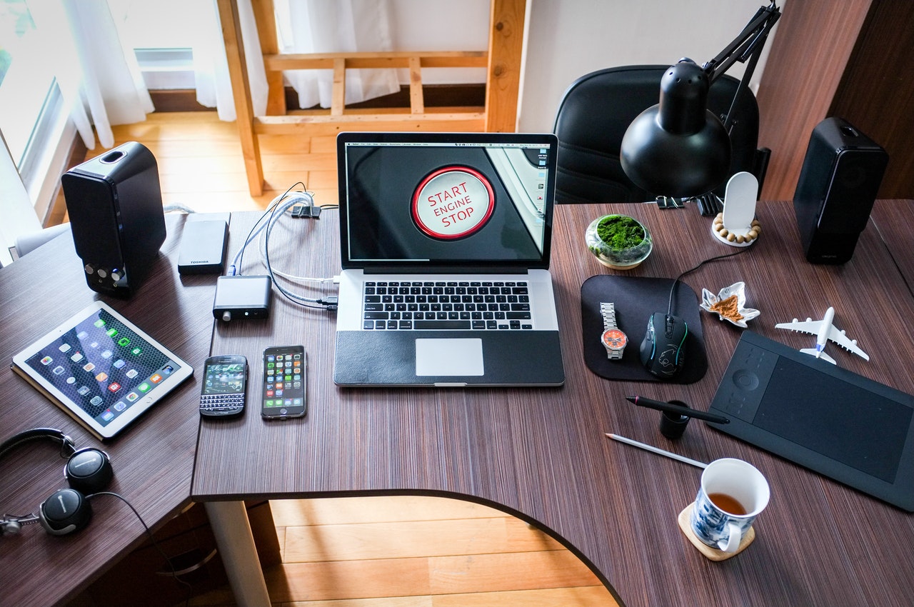 computers desk business