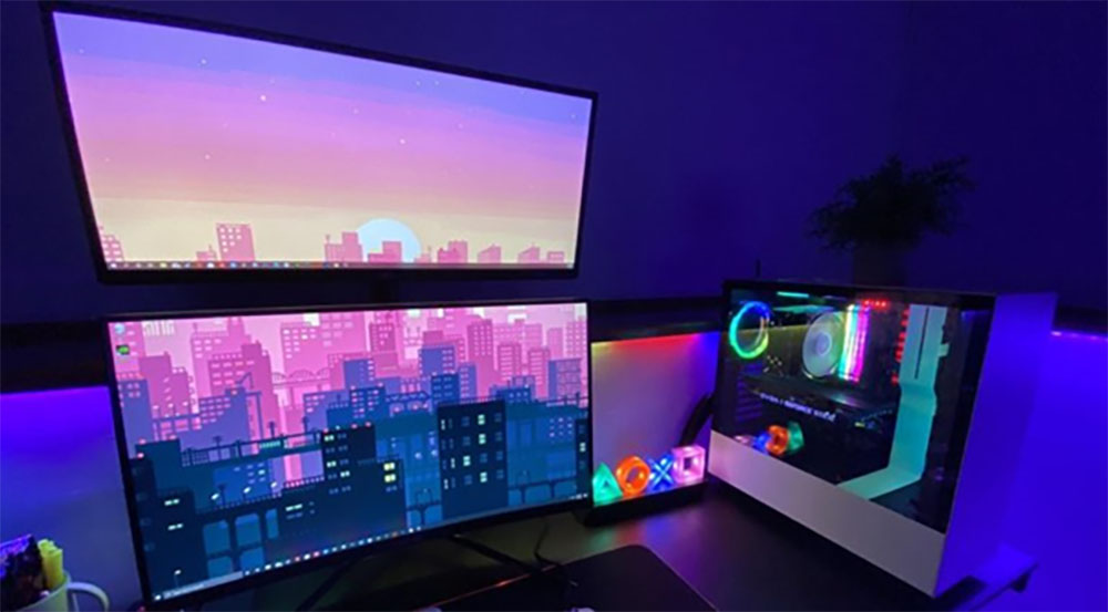pc gaming setup 2021