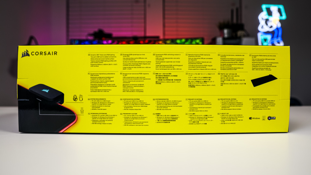 Corsair MM700 RGB Extended Mousepad