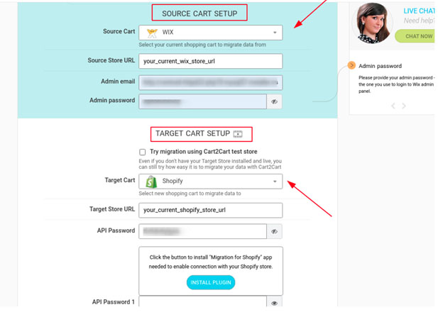 wix shopify 1