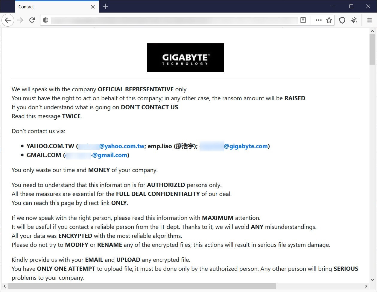 Gigabyte Hack