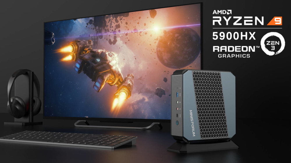 MINISFORM HX90 Ryzen9 5900HX 12