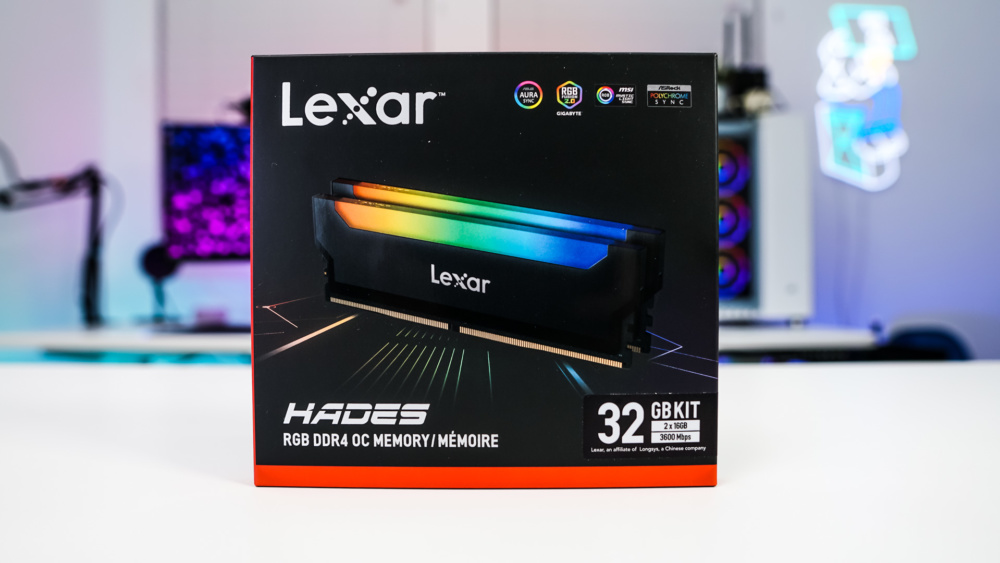 Lexar Hades RGB DDR4-3600 32GB Memory Kit
