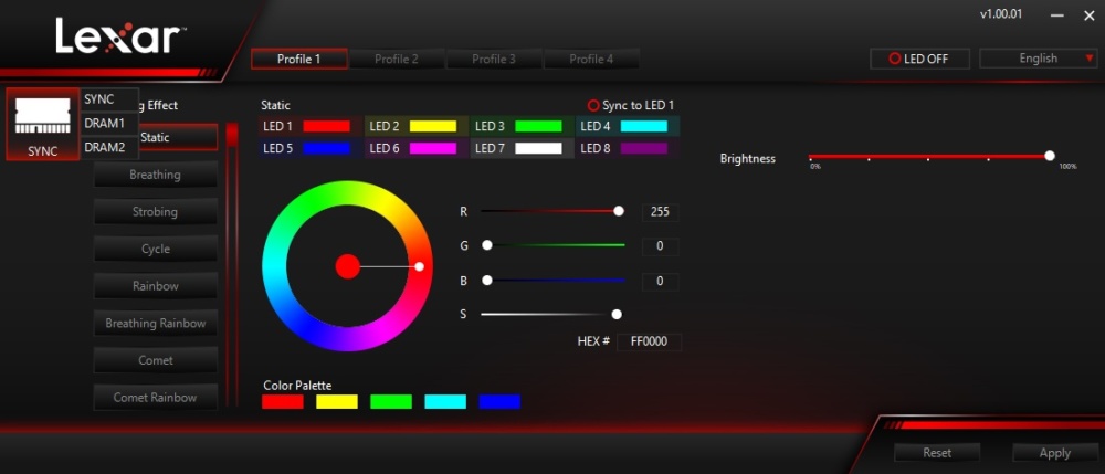 lexar hades rgb ss2
