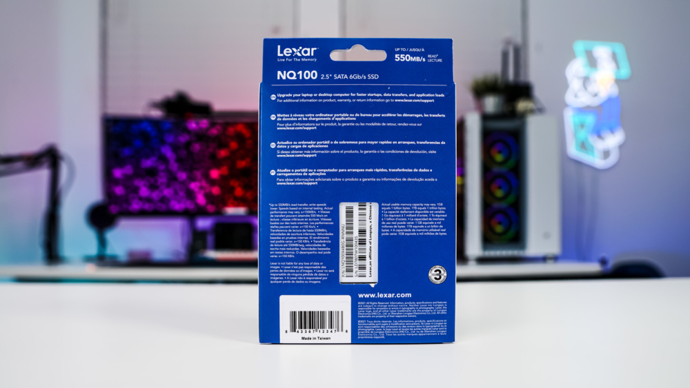Lexar NQ100 480GB Solid State Drive
