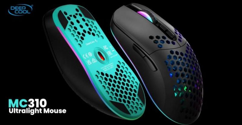 Deepcool MC310 la firma sorprende con un raton ultra ligero 75 gramos 3