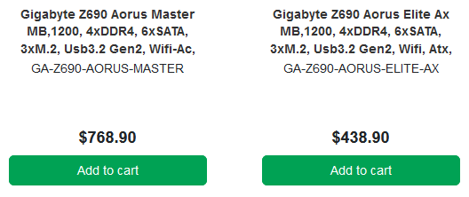 Gigabyte Z690