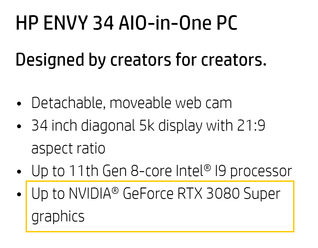 HP RTX3080 SUPER