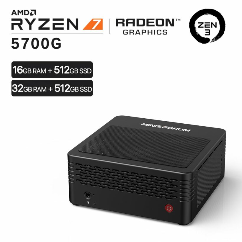 Minisforum EliteMini X500 SFF PC With AMD Ryzen 7 5700G Zen 3 APU 7 820x820 1