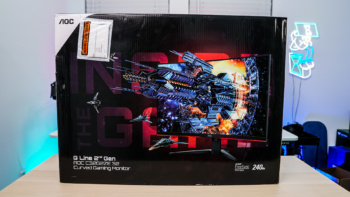 AOC C32G2ZE 32-inch 240 Hz Gaming Monitor