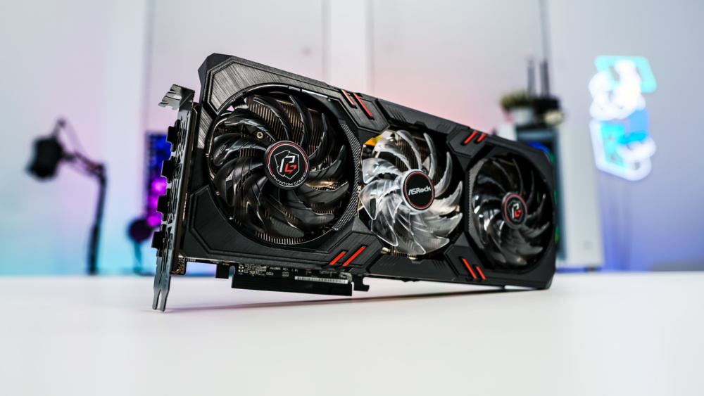 ASRock Radeon RX 6600 XT Phantom Gaming D 8GB OC Graphics Card