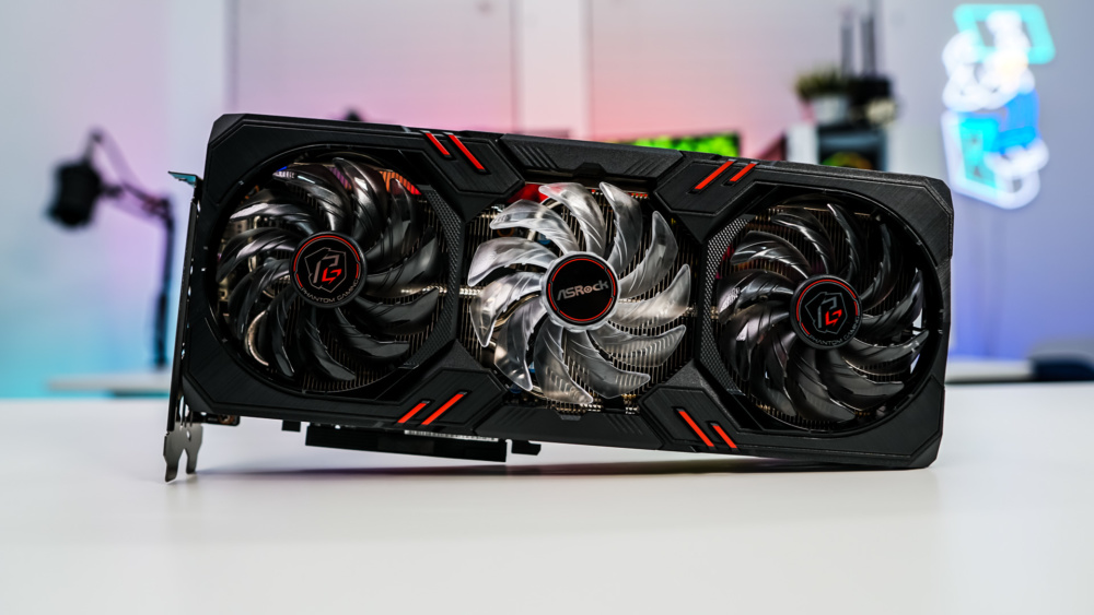 ASRock Radeon RX 6600 XT Phantom Gaming D 8GB OC Graphics Card