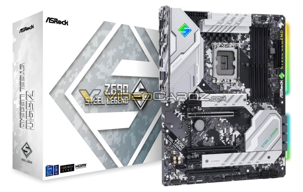 ASROCK Z690 Steel Legend videocardz
