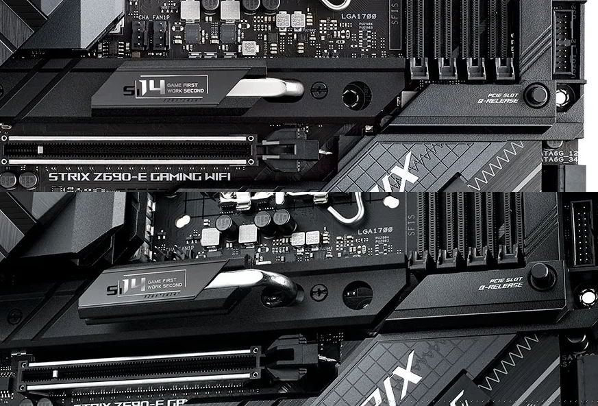 ASUS Z690 STRIX E PCIE QRELEASE