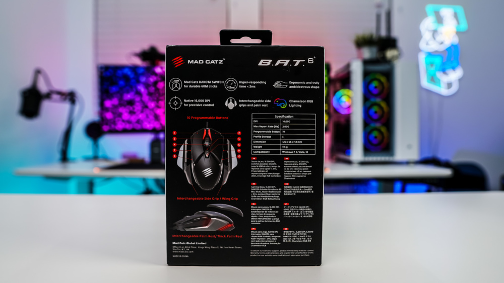 Mad Catz B.A.T. 6+ Gaming Mouse