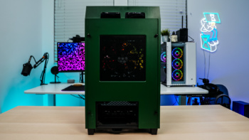 Thermaltake The Tower 100 Racing Green Case