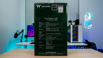 Thermaltake The Tower 100 Racing Green Case