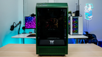 Thermaltake The Tower 100 Racing Green Case