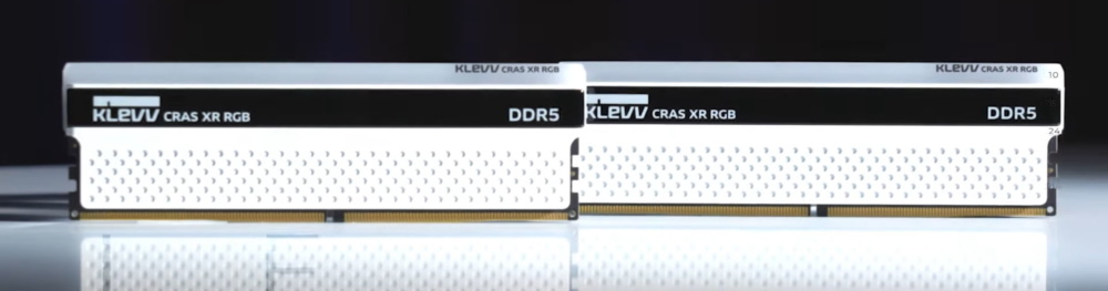 KLEVV announces DDR5 CRAS XR RGB memory up to 6400 1