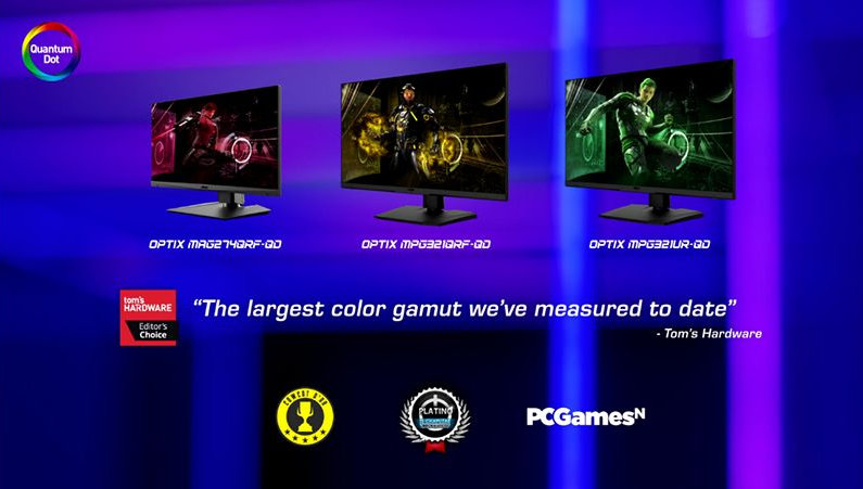 MSI 2021 Gaming Monitors 2
