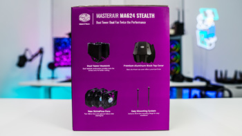 Cooler Master MasterAir MA624 Stealth CPU Cooler