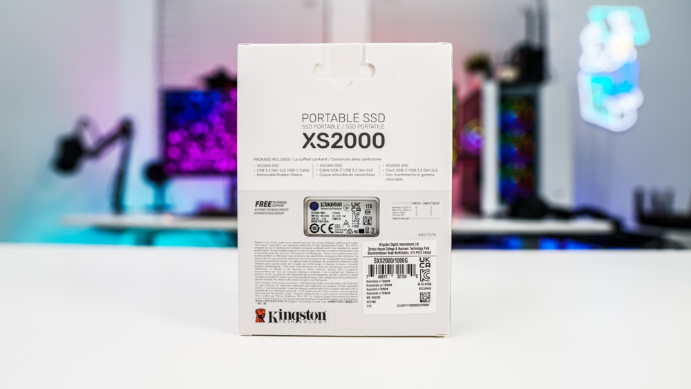 Kingston XS2000 Portable Solid State Drive