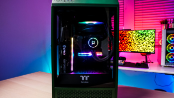 Thermaltake The Tower 100 Racing Green Case