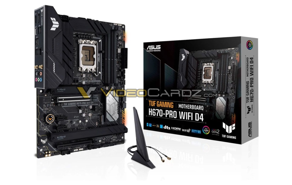 ASUS TUF GAMING H670 PRO WIFI D41 videocardz