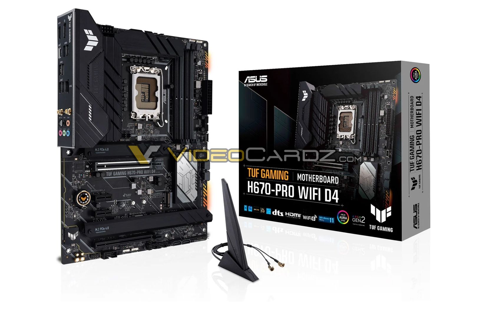 ASUS TUF GAMING H670 PRO WIFI D41 videocardz