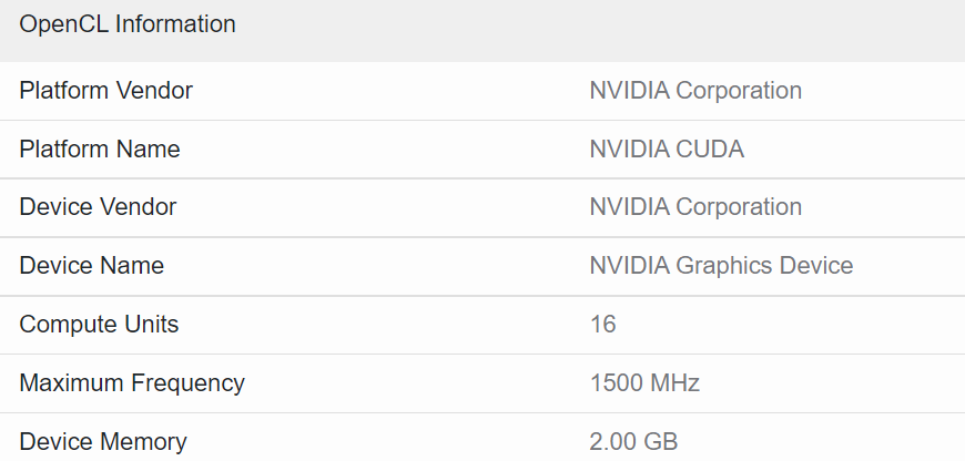 NVIDIA GeForce MX550