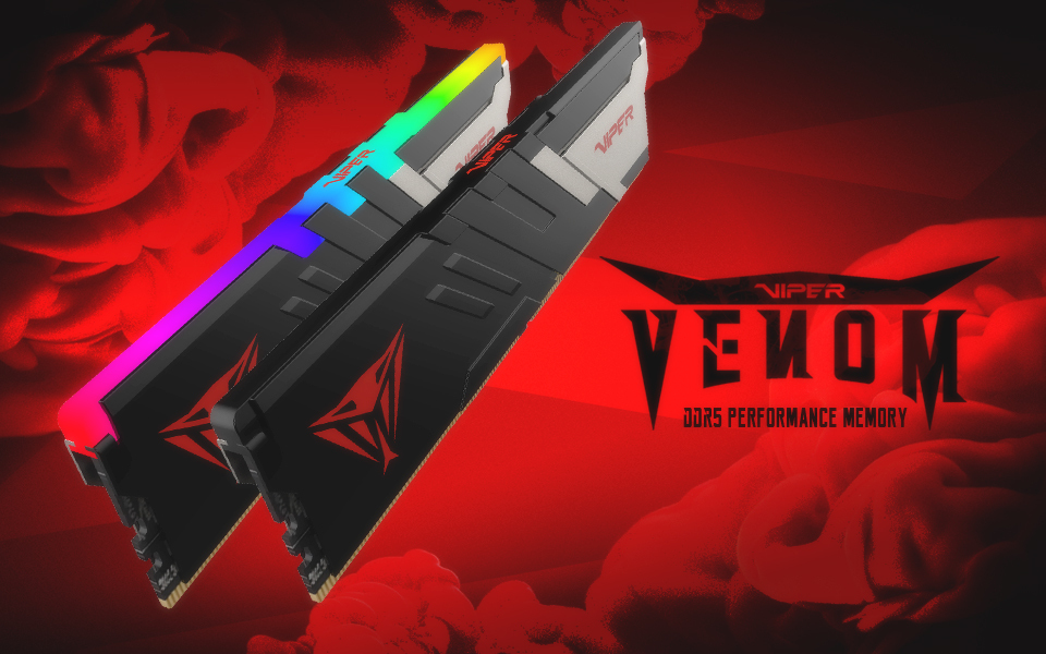 VIPER GAMING Annouces the VIPER VENOM DDR5 Performance Memory banner1