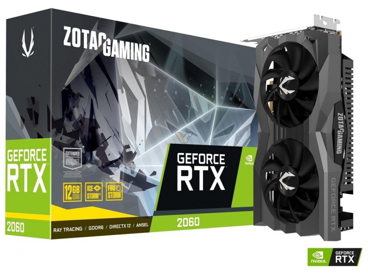 ZOTAC GeForce RTX 2060 12GB Twin Fan