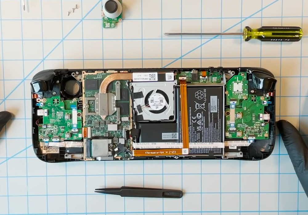 Steam Deck teardown