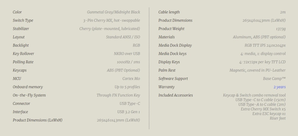 mountain everest specs