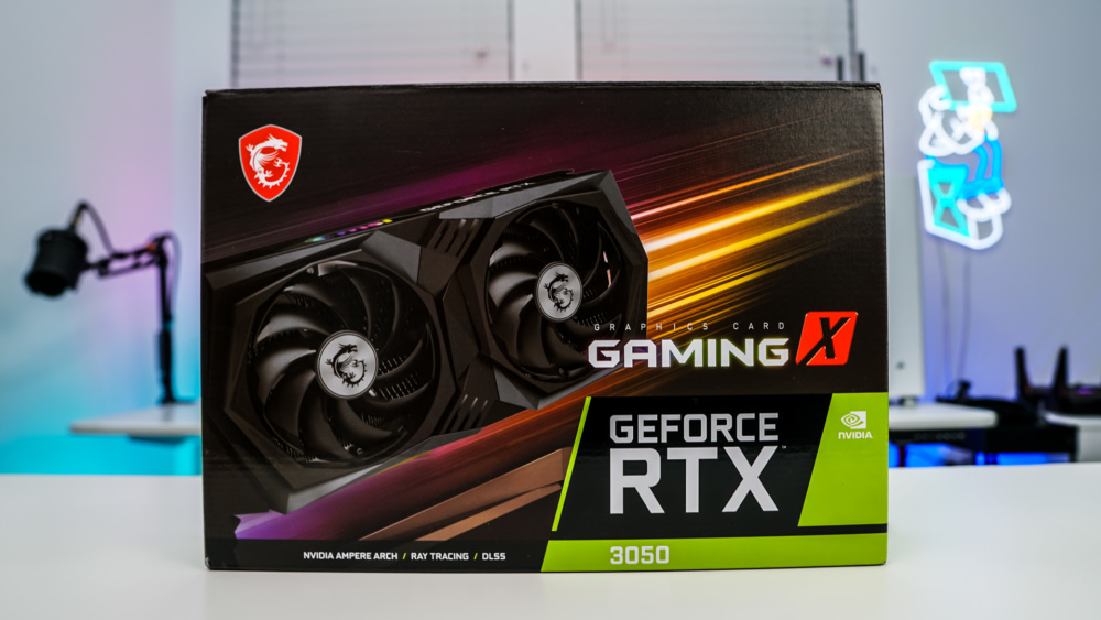 MSI GeForce RTX 3050 Gaming X 8G Graphics Card