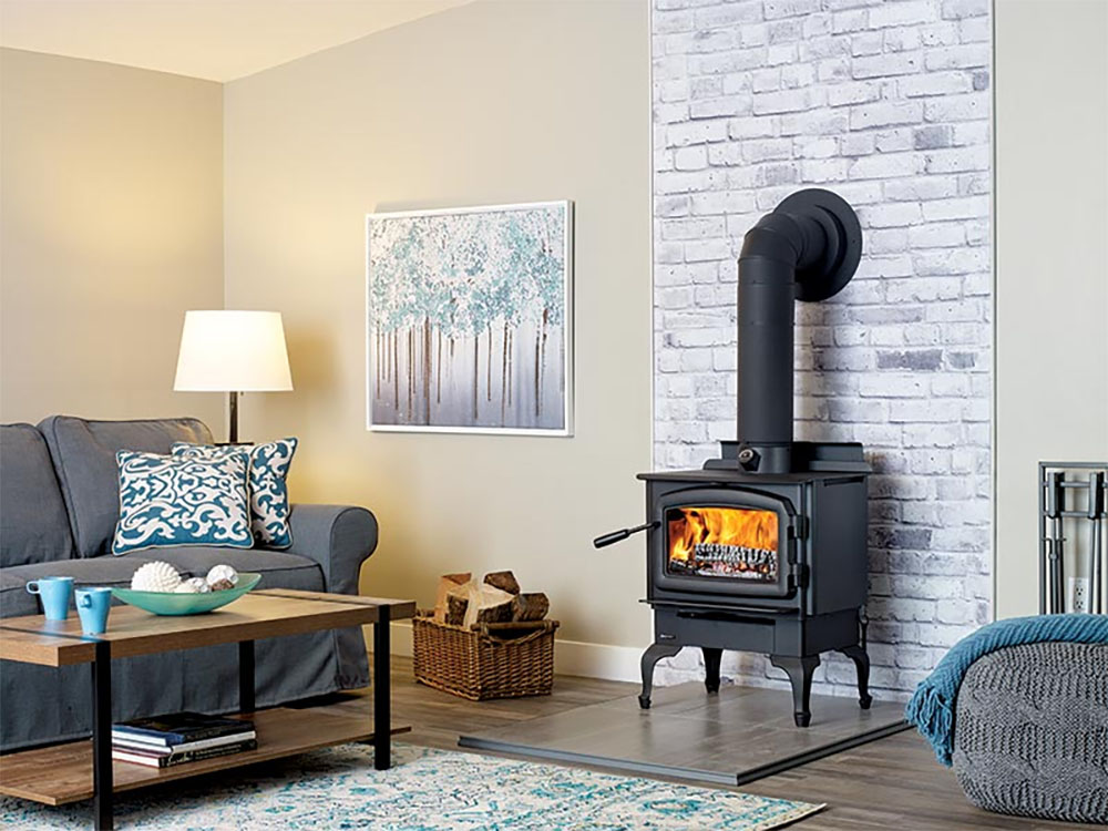 wood stove