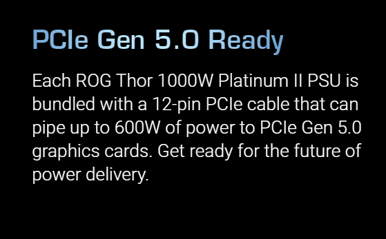 PCIe Gen5 600W