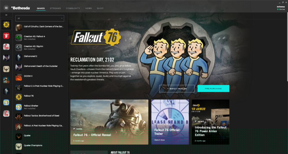 bethesda launcher
