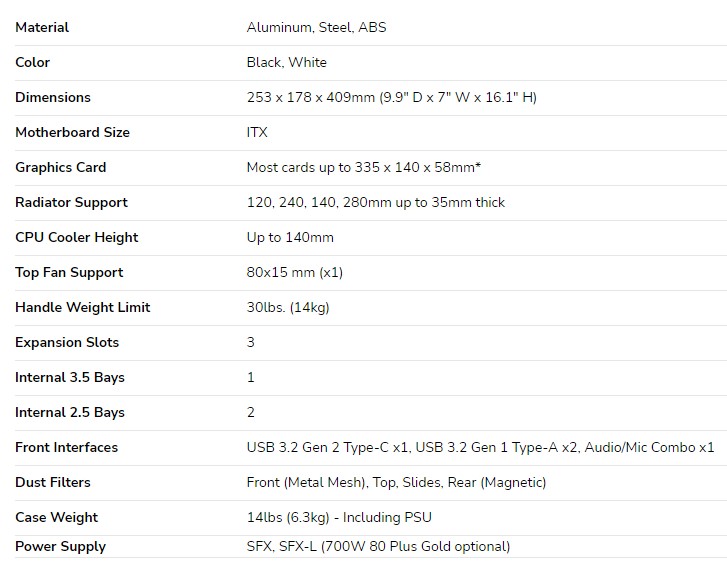 revolt3 specs