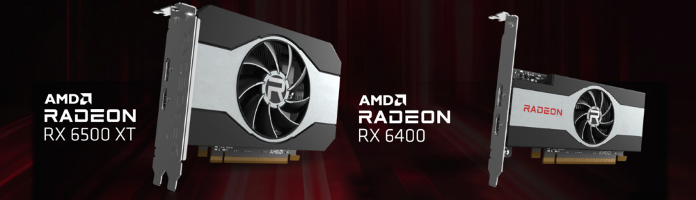 AMD Radeon RX 6500 XT and RX 6400