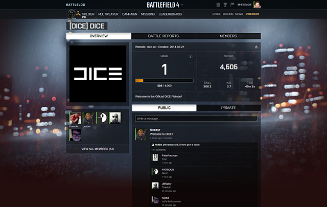 Battlelog