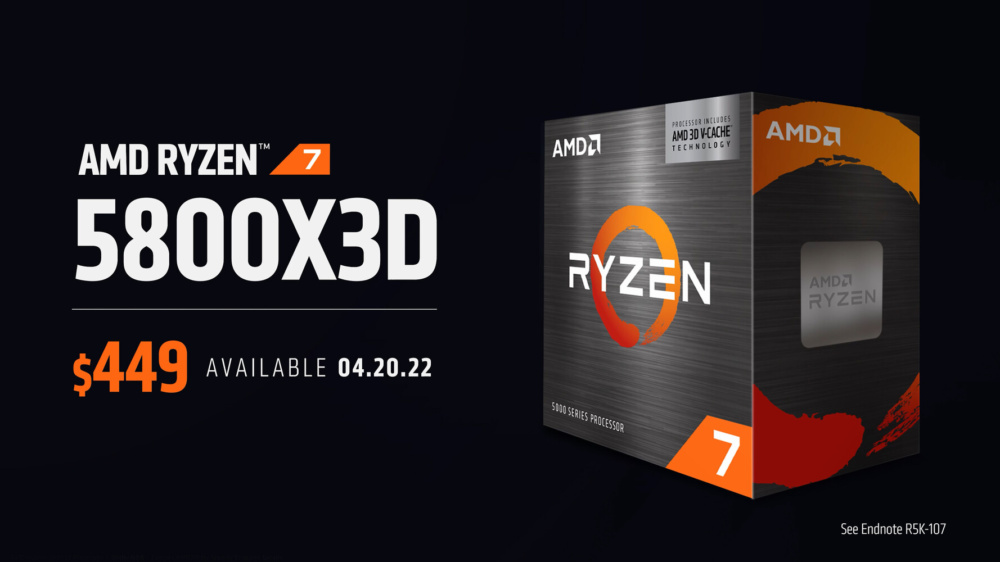 amd ryzen 7 5800x3d launch